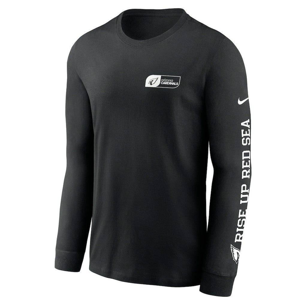 Nike Arizona Cardinals All Out Long Sleeve T-Shirt Black