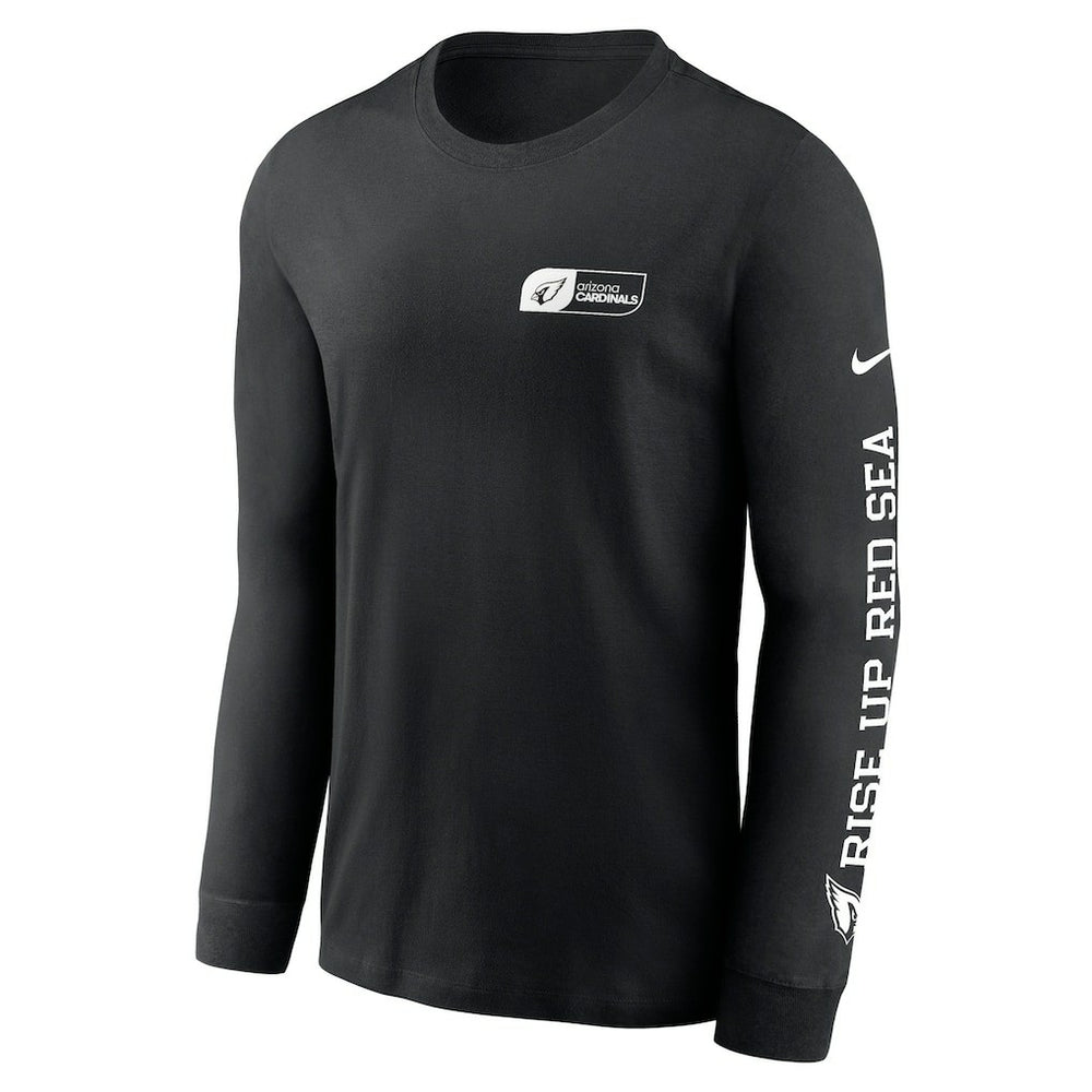 Nike Arizona Cardinals All Out Long Sleeve T-Shirt Black