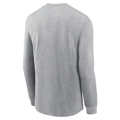 Nike Buffalo Bills All Out Long Sleeve T-Shirt Heather Gray