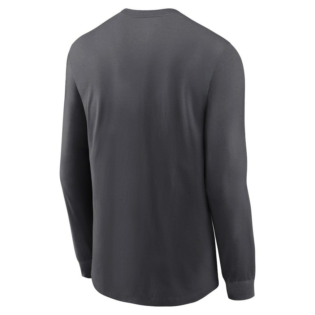 Nike Cleveland Browns All Out Long Sleeve T-Shirt Anthracite