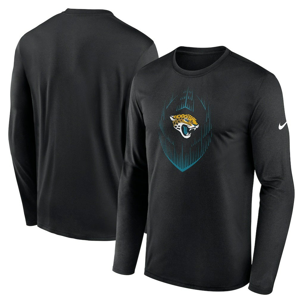 Nike Jacksonville Jaguars Icon Legend Performance Long Sleeve T-Shirt Black