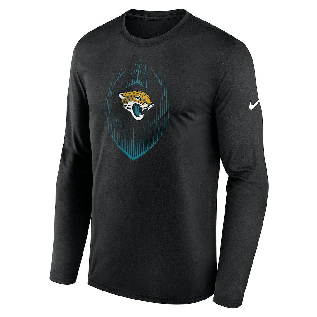 Nike Jacksonville Jaguars Icon Legend Performance Long Sleeve T-Shirt Black