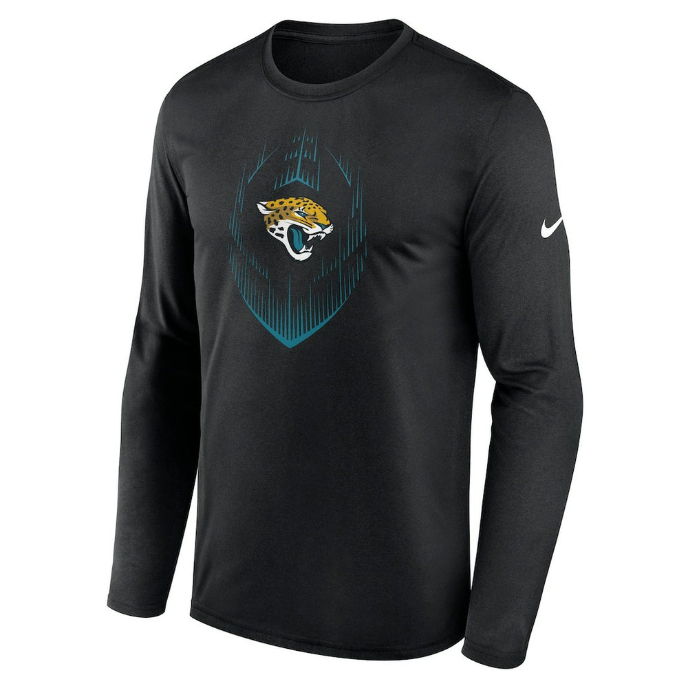 Nike Jacksonville Jaguars Icon Legend Performance Long Sleeve T-Shirt Black