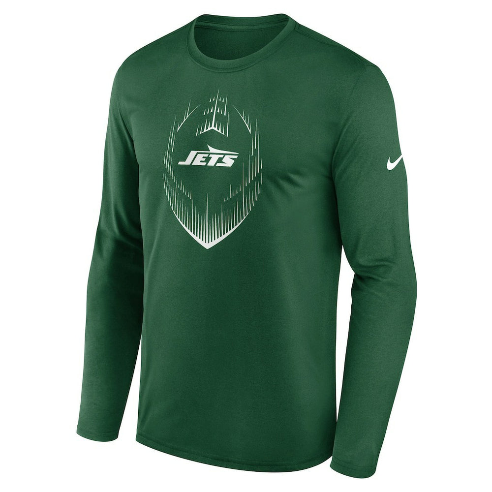 Nike New York Jets Icon Legend Performance Long Sleeve T-Shirt Green
