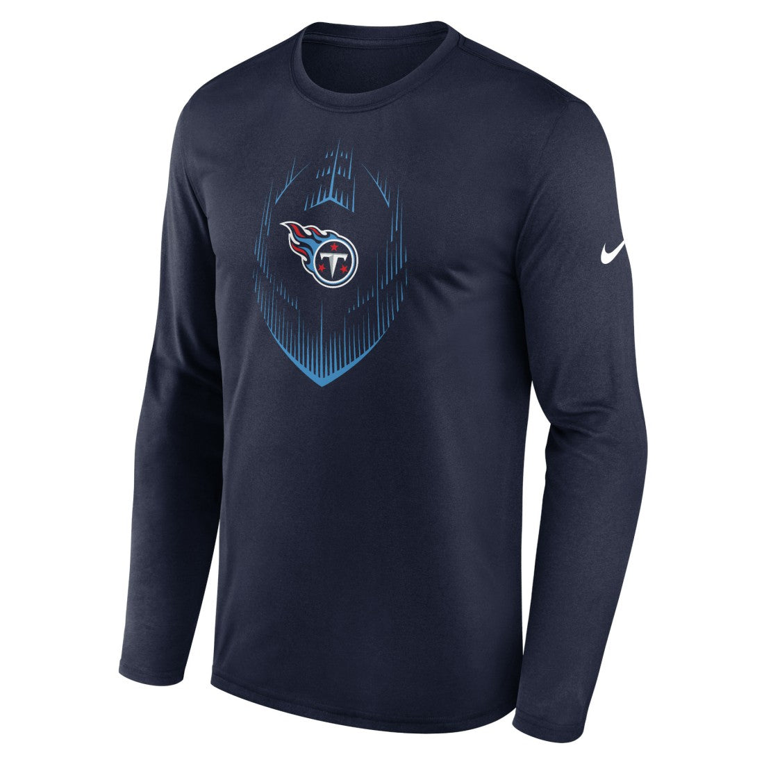 Nike Tennessee Titans Icon Legend Performance Long Sleeve T-Shirt Navy