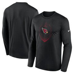 Nike Arizona Cardinals Icon Legend Performance Long Sleeve T-Shirt Black