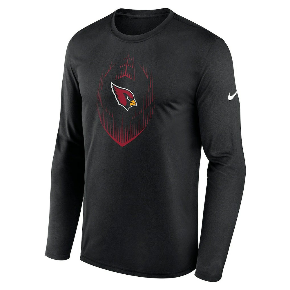 Nike Arizona Cardinals Icon Legend Performance Long Sleeve T-Shirt Black
