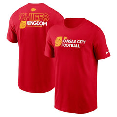 Nike Kansas City Chiefs Outline T-Shirt Red