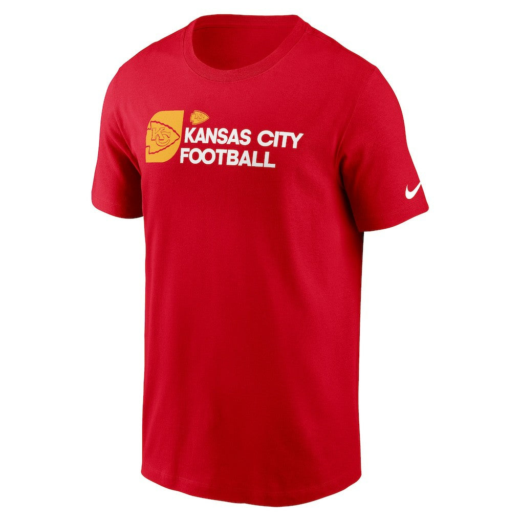 Nike Kansas City Chiefs Outline T-Shirt Red