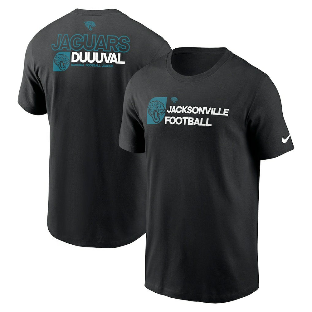 Nike Jacksonville Jaguars Outline T-Shirt Black