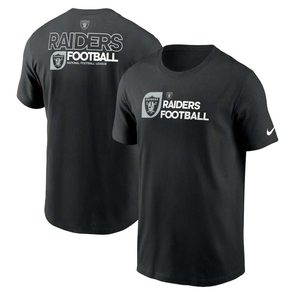 Nike Las Vegas Raiders Outline T-Shirt Black