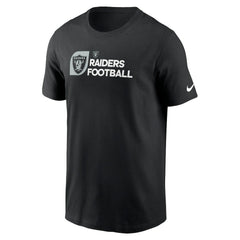 Nike Las Vegas Raiders Outline T-Shirt Black