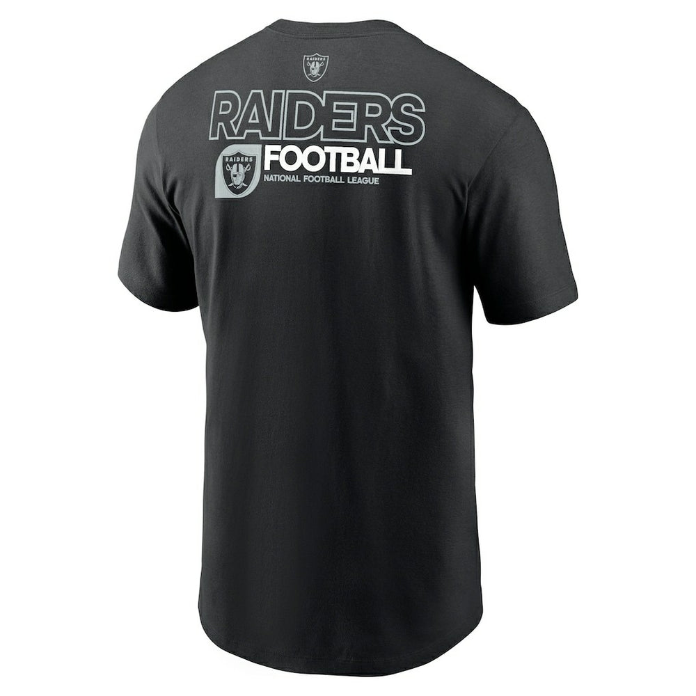 Nike Las Vegas Raiders Outline T-Shirt Black