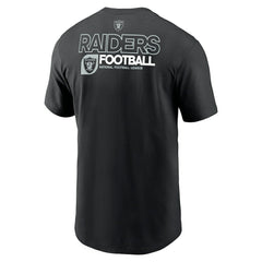 Nike Las Vegas Raiders Outline T-Shirt Black