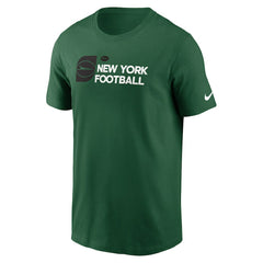 Nike New York Jets Outline T-Shirt Green