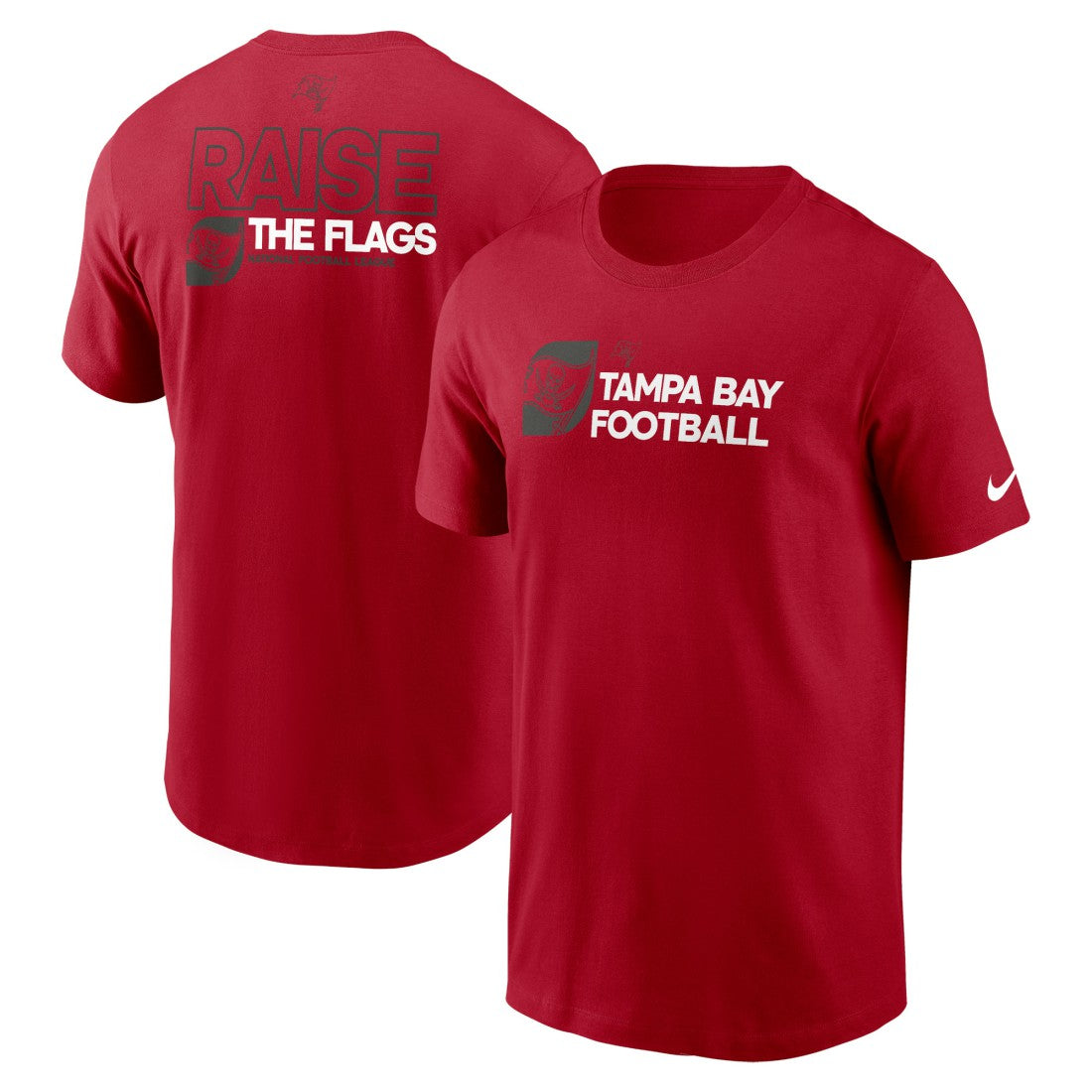 Nike Tampa Bay Buccaneers Outline T-Shirt Red