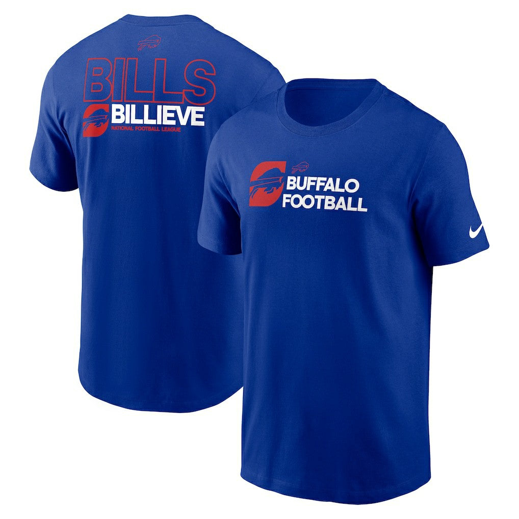 Nike Buffalo Bills Outline T-Shirt Royal