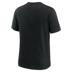 Nike Green Bay Packers Overlap Lockup Tri-Blend T-Shirt Black