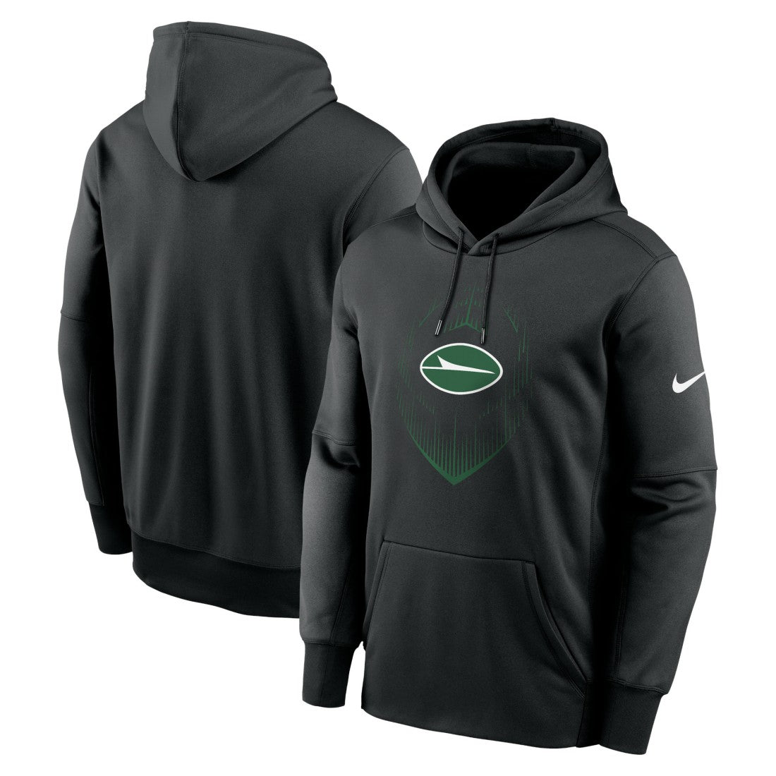 Nike New York Jets Icon Performance Pullover Hoodie Black