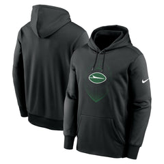 Nike New York Jets Icon Performance Pullover Hoodie Black