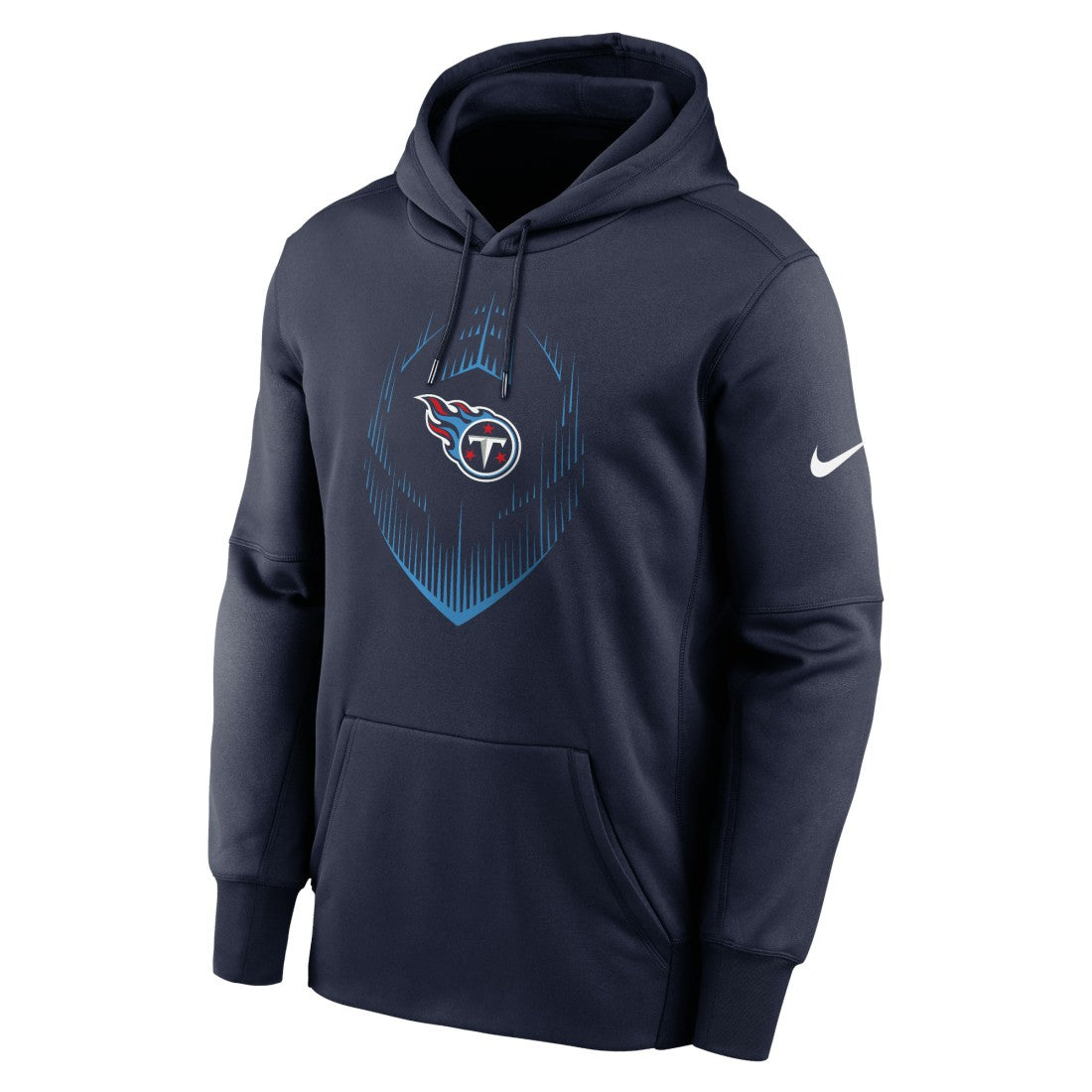 Nike Tennessee Titans Icon Performance Pullover Hoodie Navy