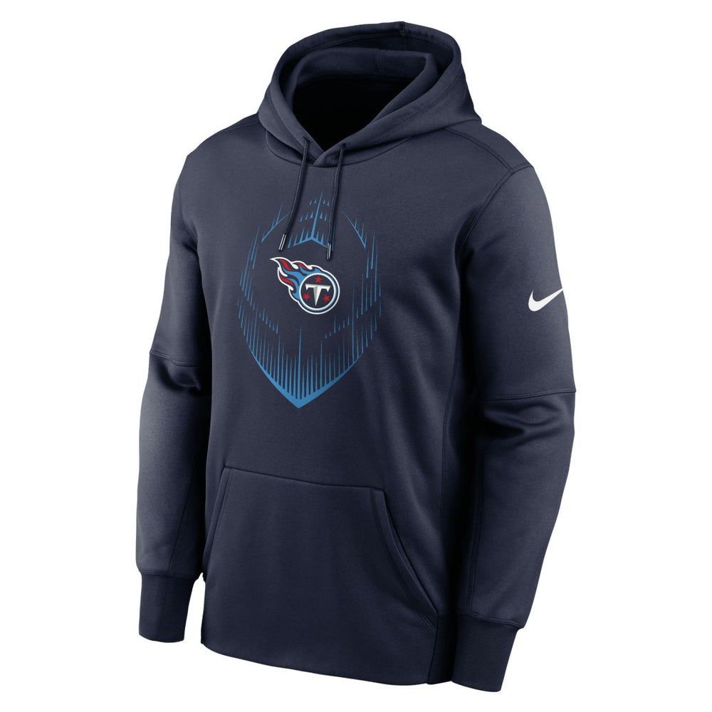 Nike Tennessee Titans Icon Performance Pullover Hoodie Navy