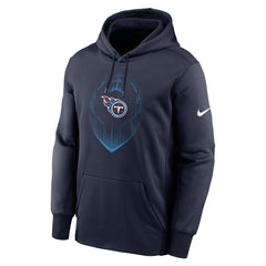 Nike Tennessee Titans Icon Performance Pullover Hoodie Navy