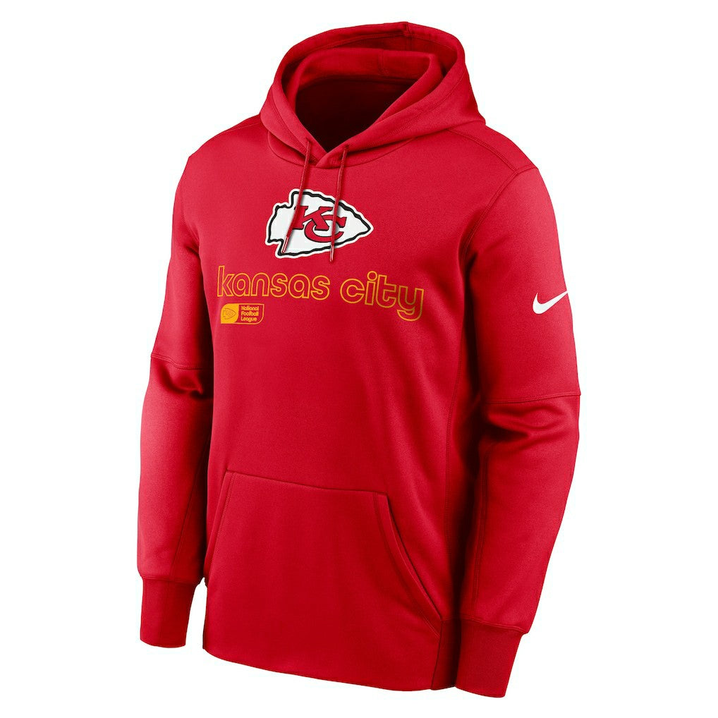 Nike Kansas City Chiefs Performance Pullover Hoodie Red