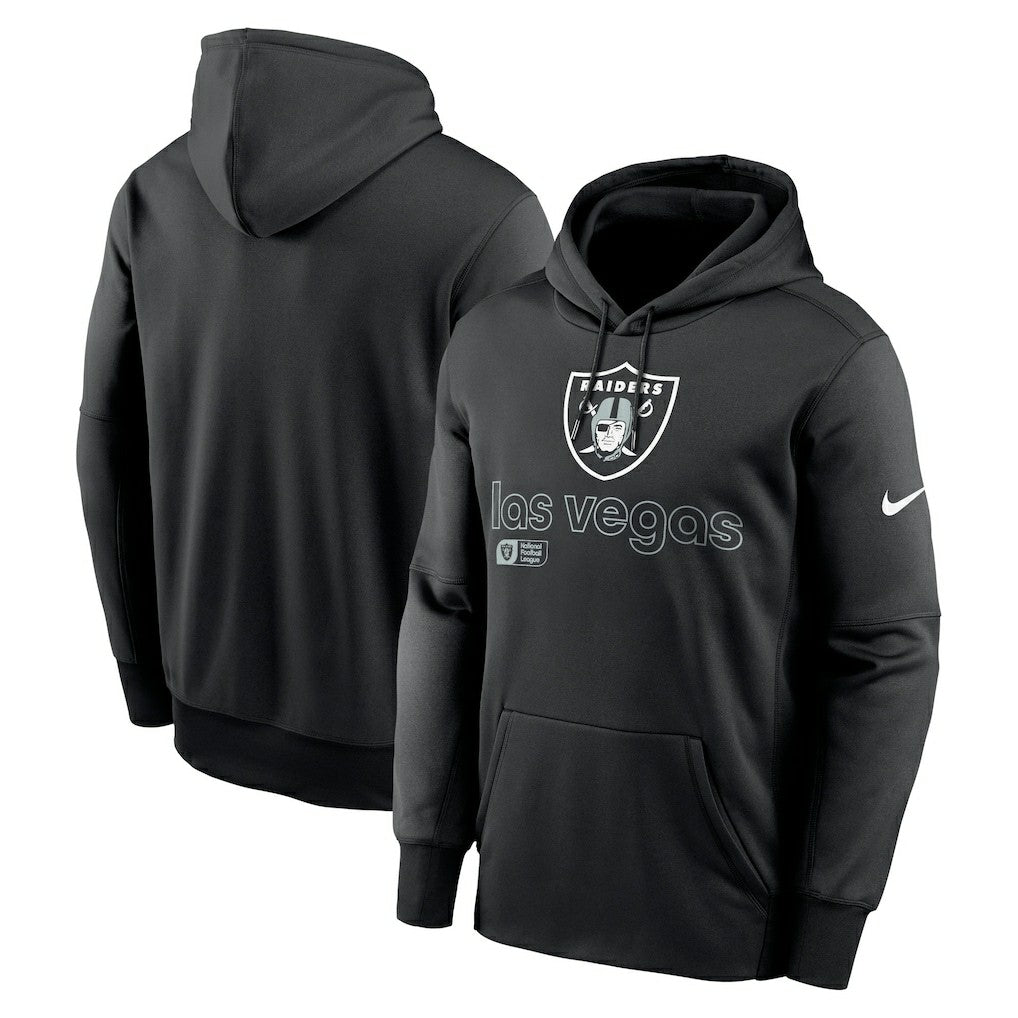 Nike Las Vegas Raiders Performance Pullover Hoodie Black