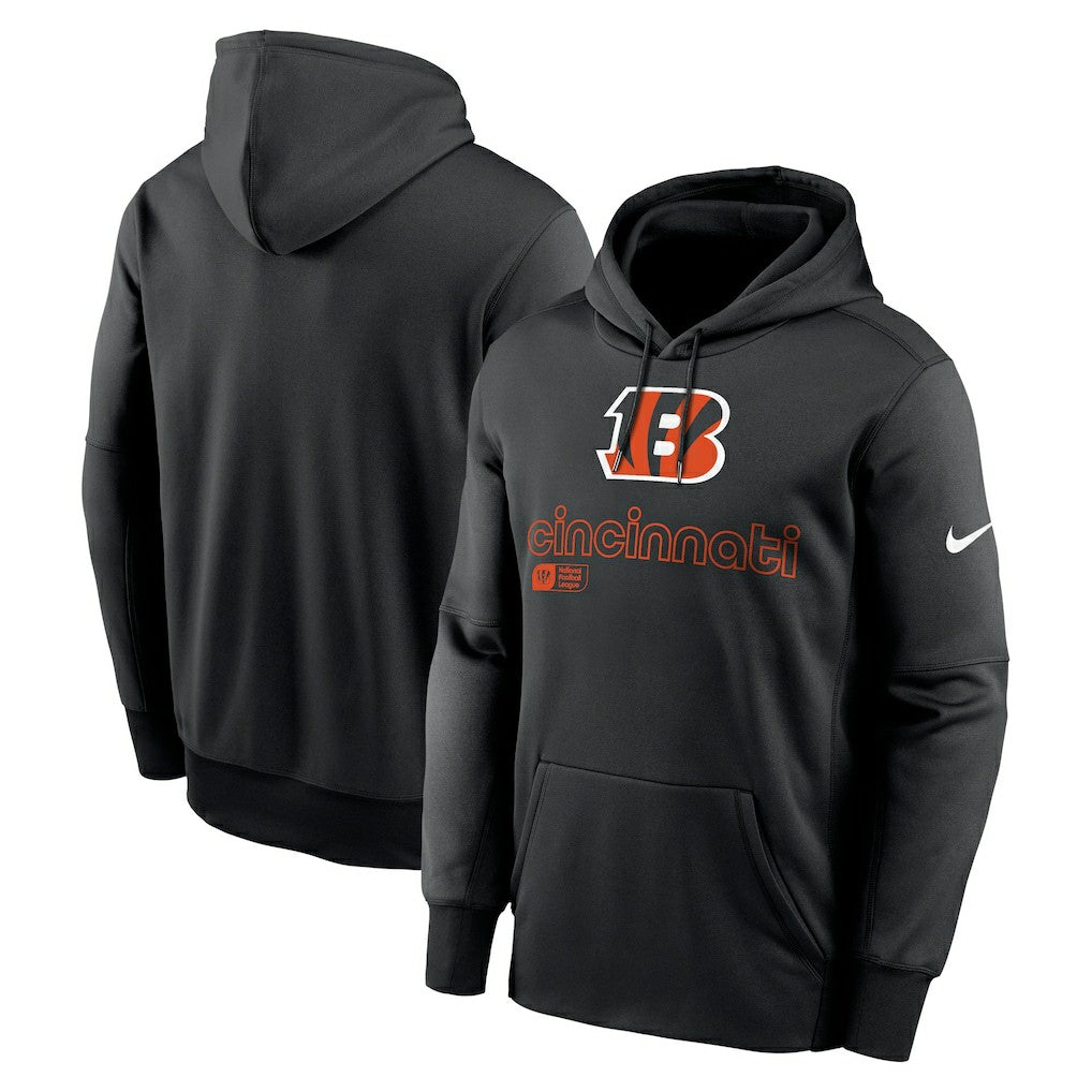 Nike Cincinnati Bengals Performance Pullover Hoodie Black