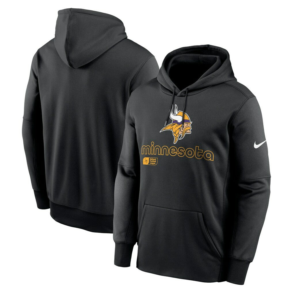 Nike Minnesota Vikings Performance Pullover Hoodie Black
