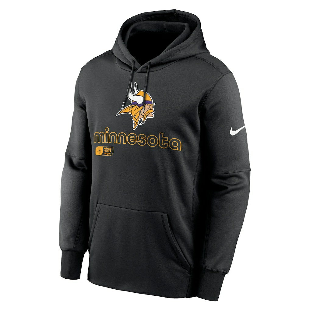 Nike Minnesota Vikings Performance Pullover Hoodie Black