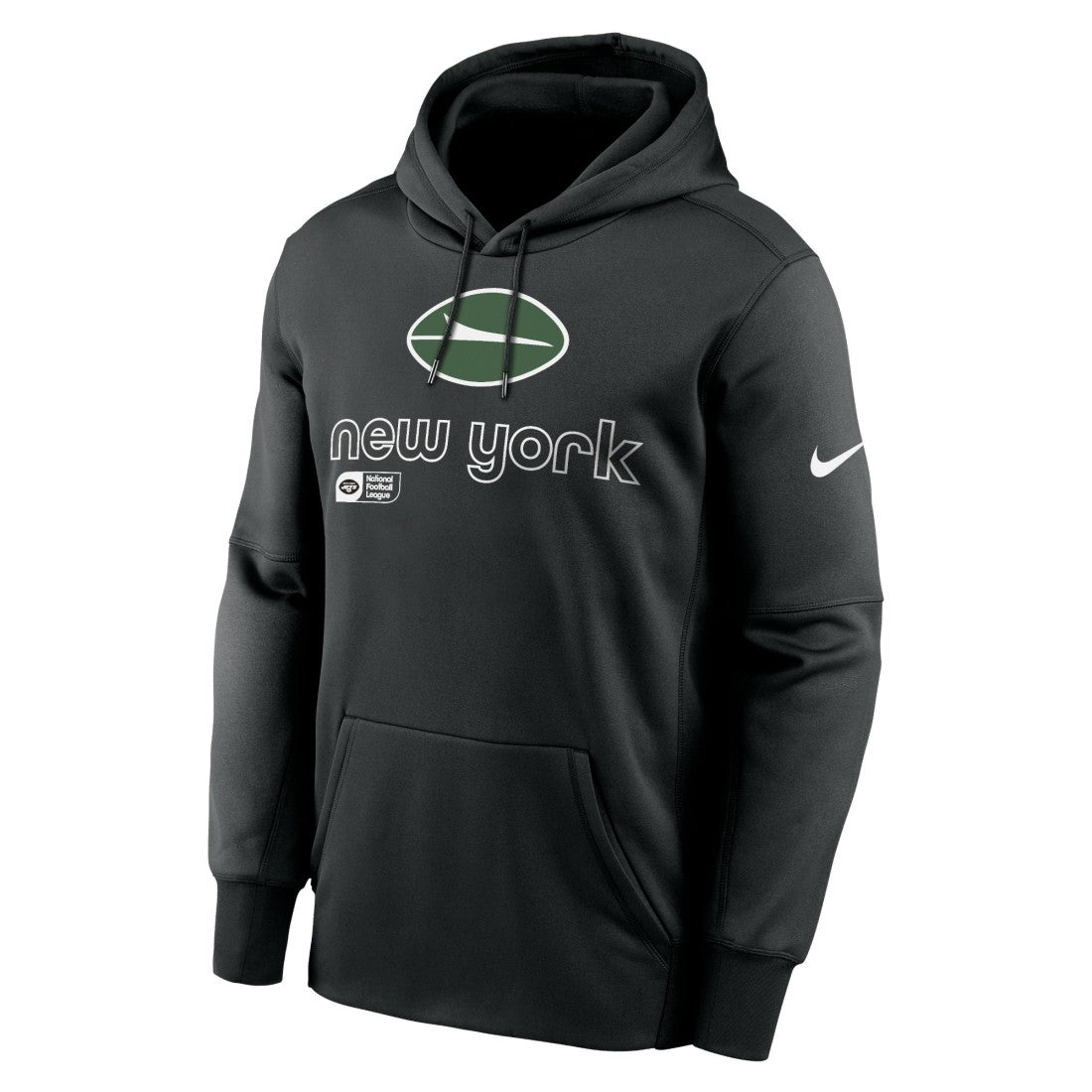 Nike New York Jets Performance Pullover Hoodie Black