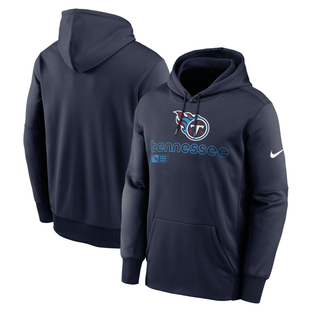 Nike Tennessee Titans Performance Pullover Hoodie Navy