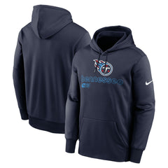 Nike Tennessee Titans Performance Pullover Hoodie Navy