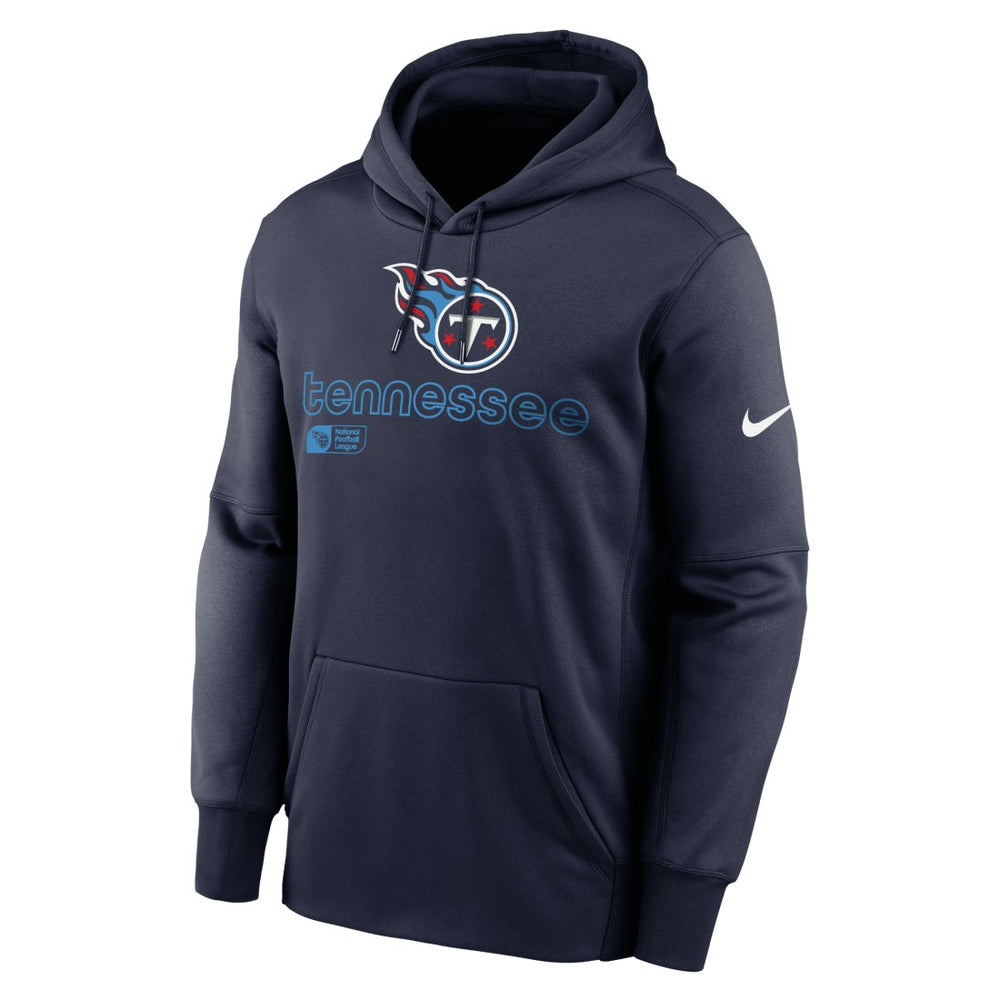 Nike Tennessee Titans Performance Pullover Hoodie Navy