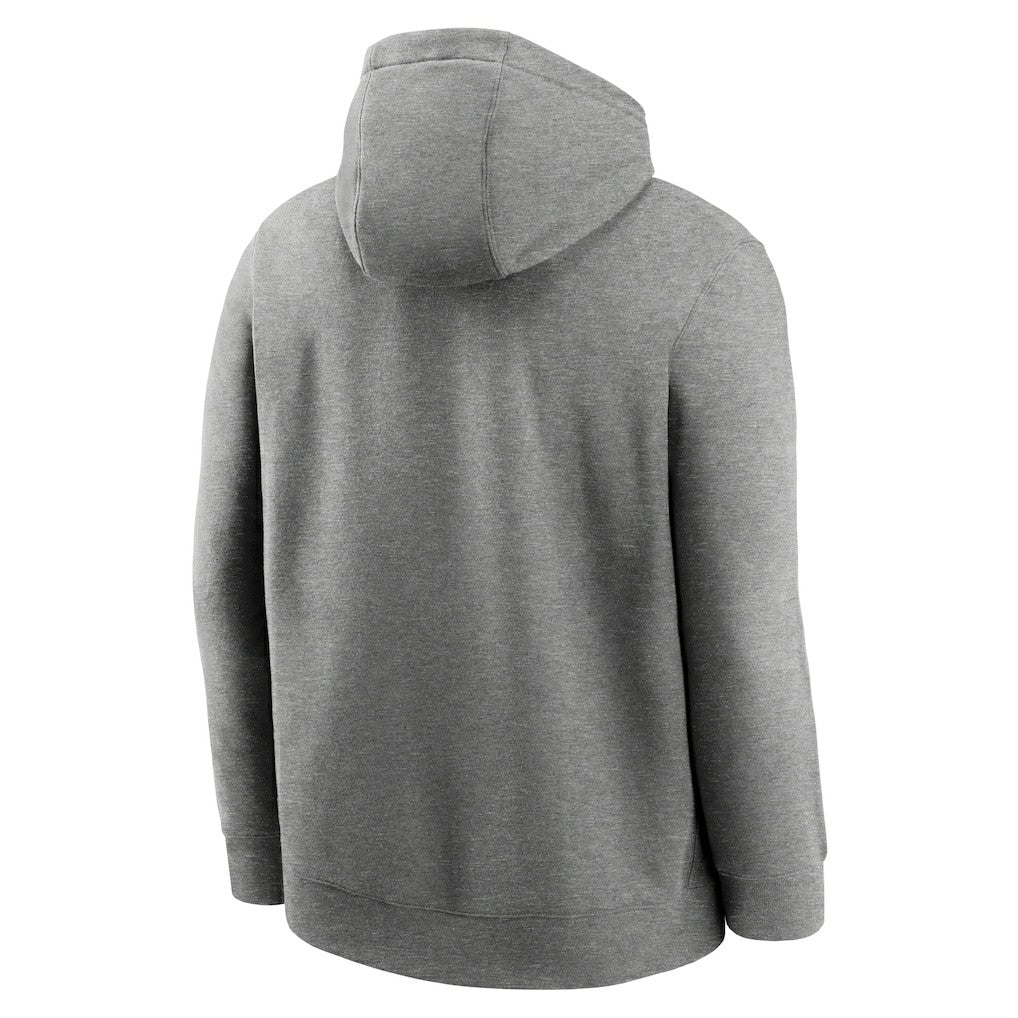 Nike Cleveland Browns Rewind Club Logo Pullover Hoodie Heather Gray