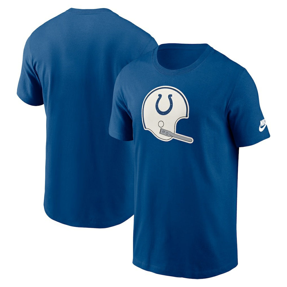 Nike Indianapolis Colts Rewind Logo Essential T-Shirt Royal