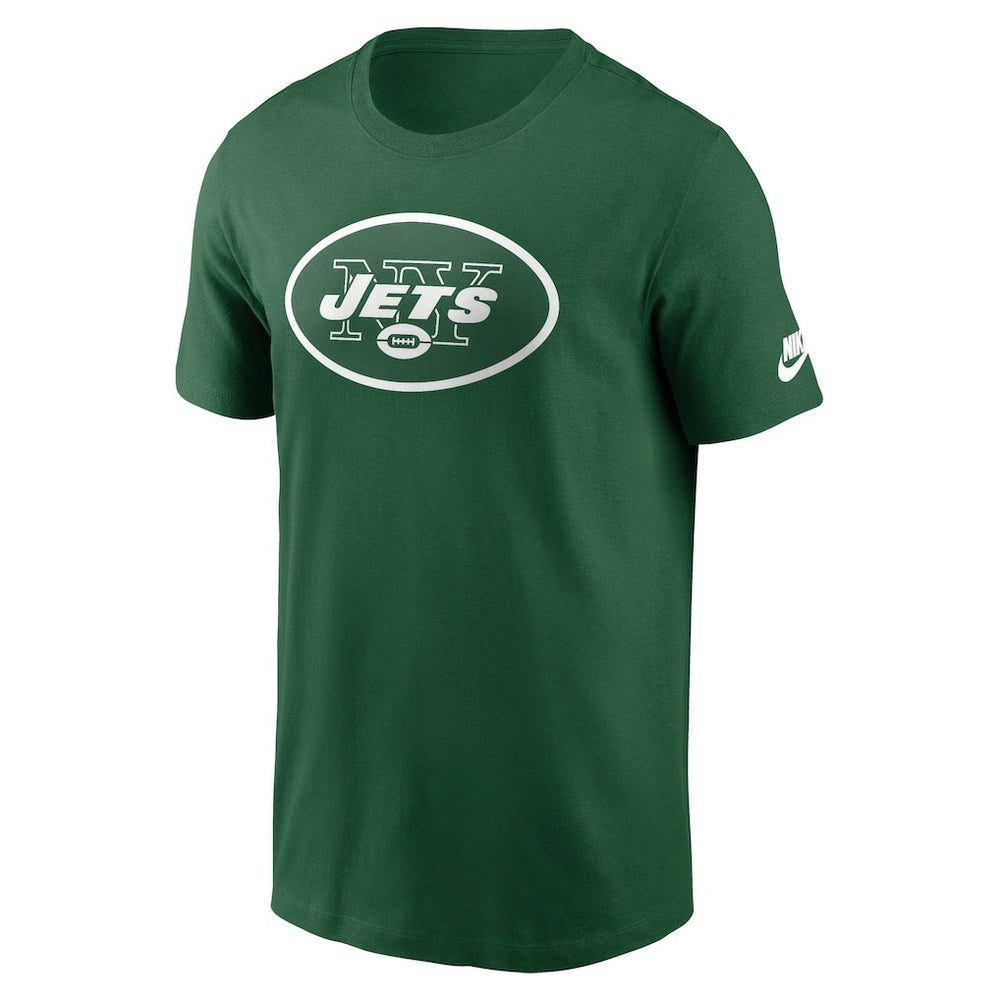 Nike New York Jets Rewind Logo Essential T-Shirt Kelly Green