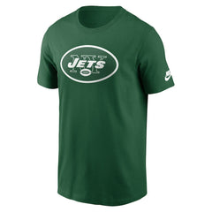 Nike New York Jets Rewind Logo Essential T-Shirt Kelly Green