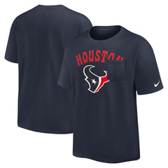 Nike Houston Texans Rewind Heavy Max90 Pocket T-Shirt Navy