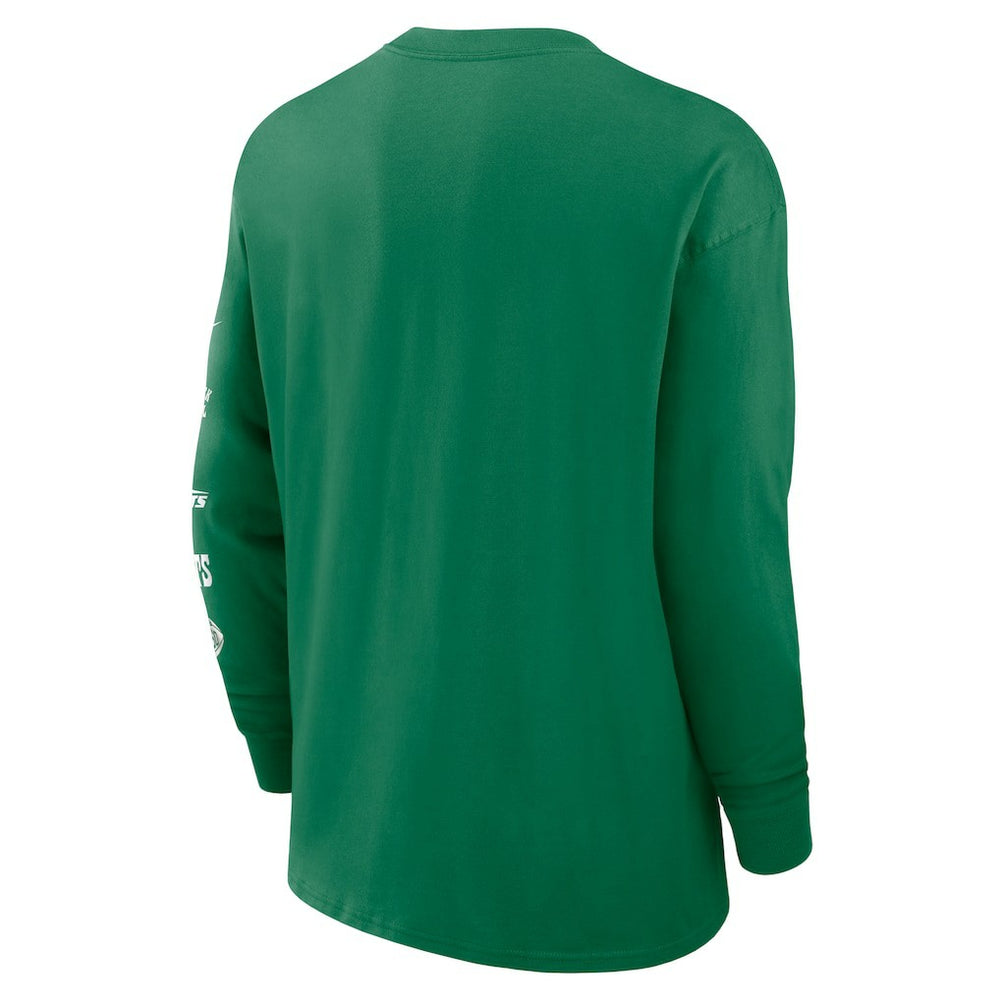 Nike New York Jets Rewind Heavy Max90 Pocket Long Sleeve T-Shirt Green