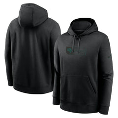 Nike Jacksonville Jaguars Edge Pack French Terry Club Pullover Hoodie Black
