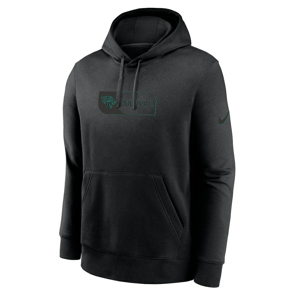 Nike Jacksonville Jaguars Edge Pack French Terry Club Pullover Hoodie Black