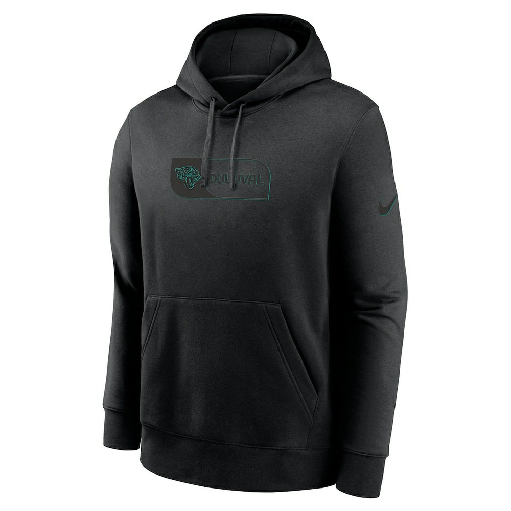 Nike Jacksonville Jaguars Edge Pack French Terry Club Pullover Hoodie Black
