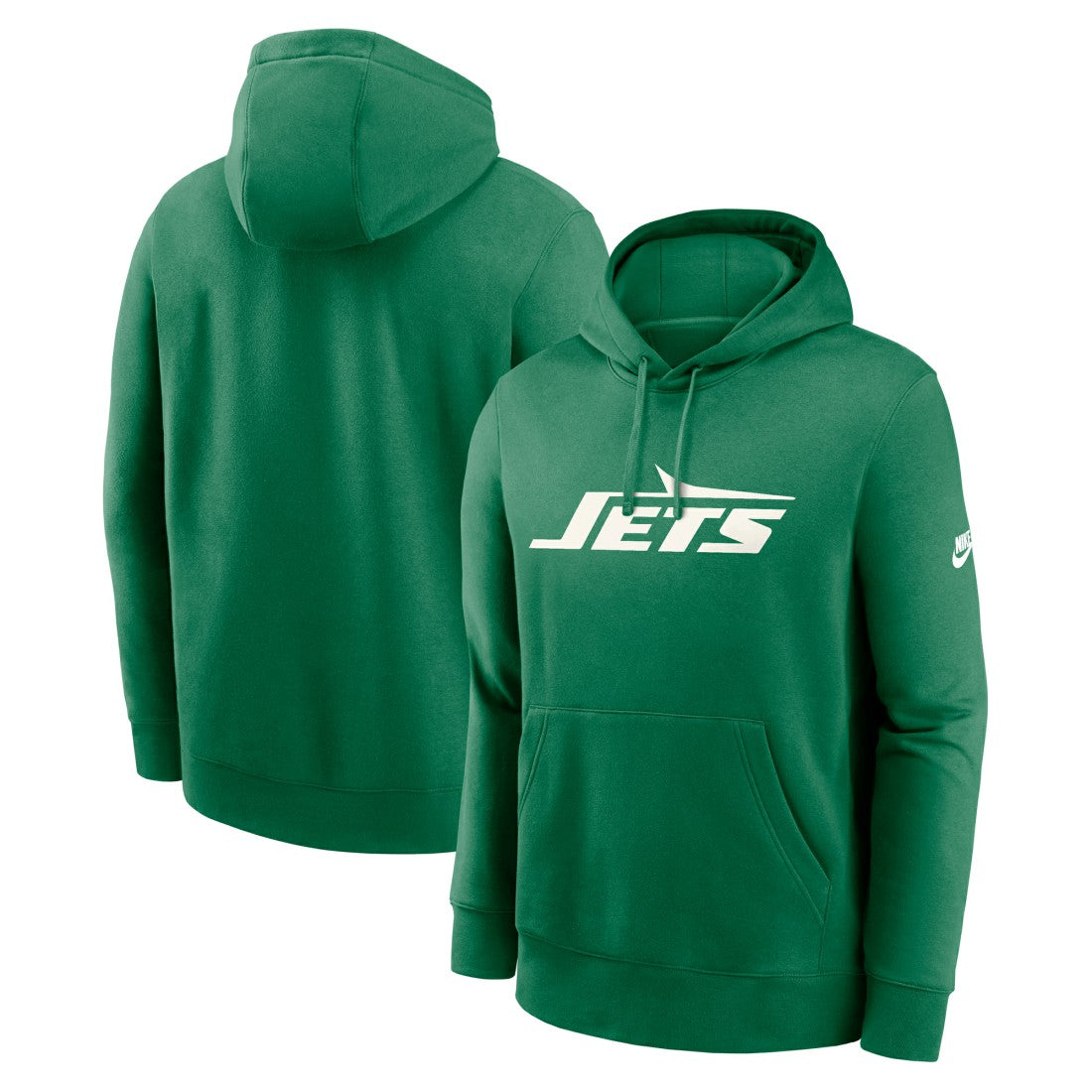 Nike New York Jets Big & Tall Club Logo Pullover Hoodie Green