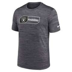 Nike Las Vegas Raiders Big & Tall Velocity Performance T-Shirt Black