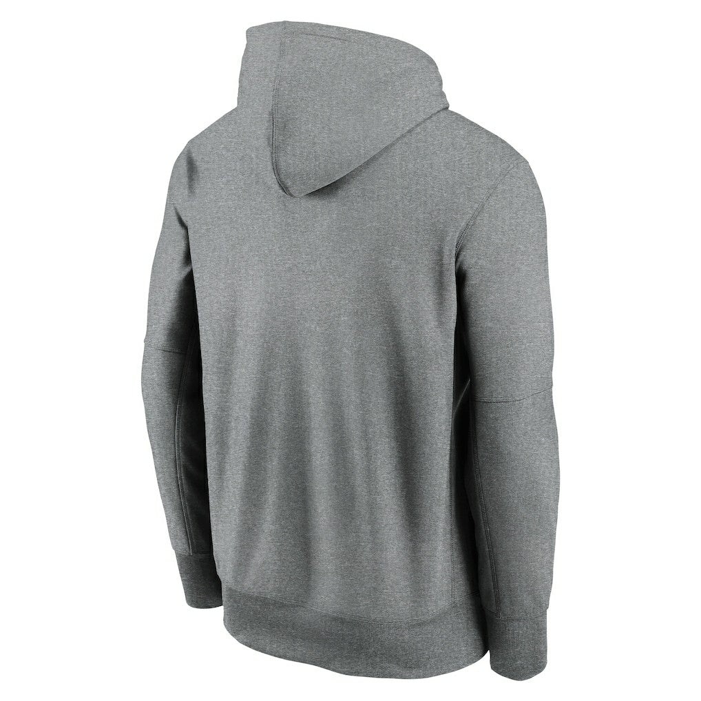 Nike Miami Dolphins Big & Tall Performance Pullover Hoodie Heather Gray