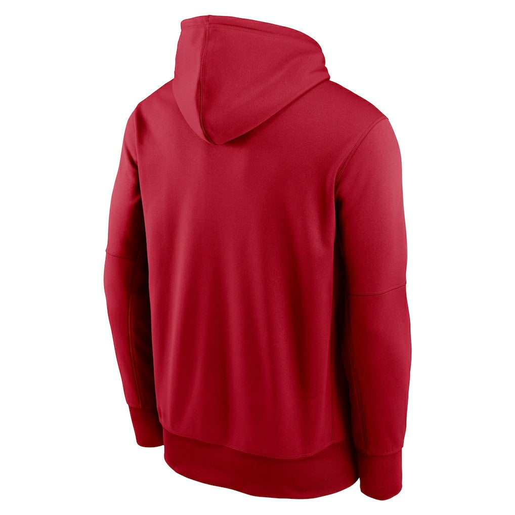 Nike San Francisco 49ers Big & Tall Performance Pullover Hoodie Scarlet