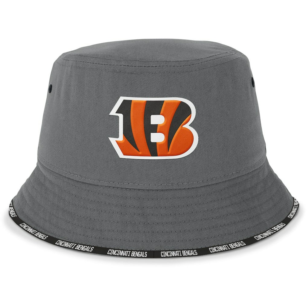 Fanatics Cincinnati Bengals Backup Bucket Hat Graphite